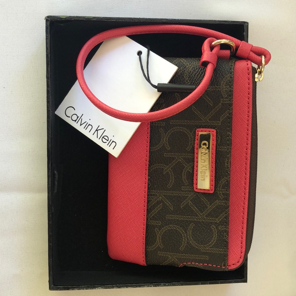 Calvin Klein Wristlet - BRAND NEW WITH TAGS!